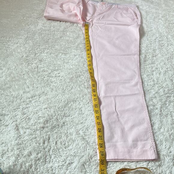 Yerse pale pink designer khaki pants, NWT size small or T1 - Picture 6 of 12
